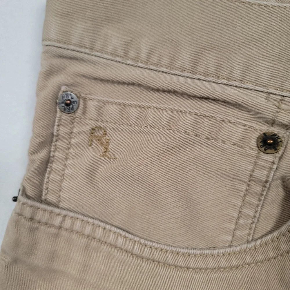 Polo Ralph Lauren‎ Pants Men's 38x32 Straight Leg 5-Pocket Khaki Cotton